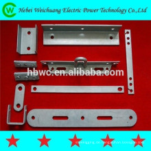 Hebei Weichuang Fabrik gemacht Cross Arm für Freileitungen Netzversorgung Fitting Arm/Cross Arm Halterung überqueren